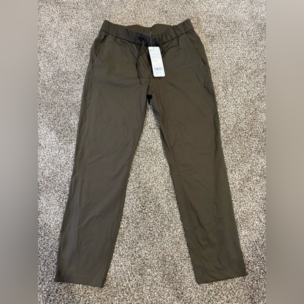 CRZ YOGA Casual Women’s Pants Dark Olive Green Size Medium (8/10) New With Tags - Picture 2 of 8